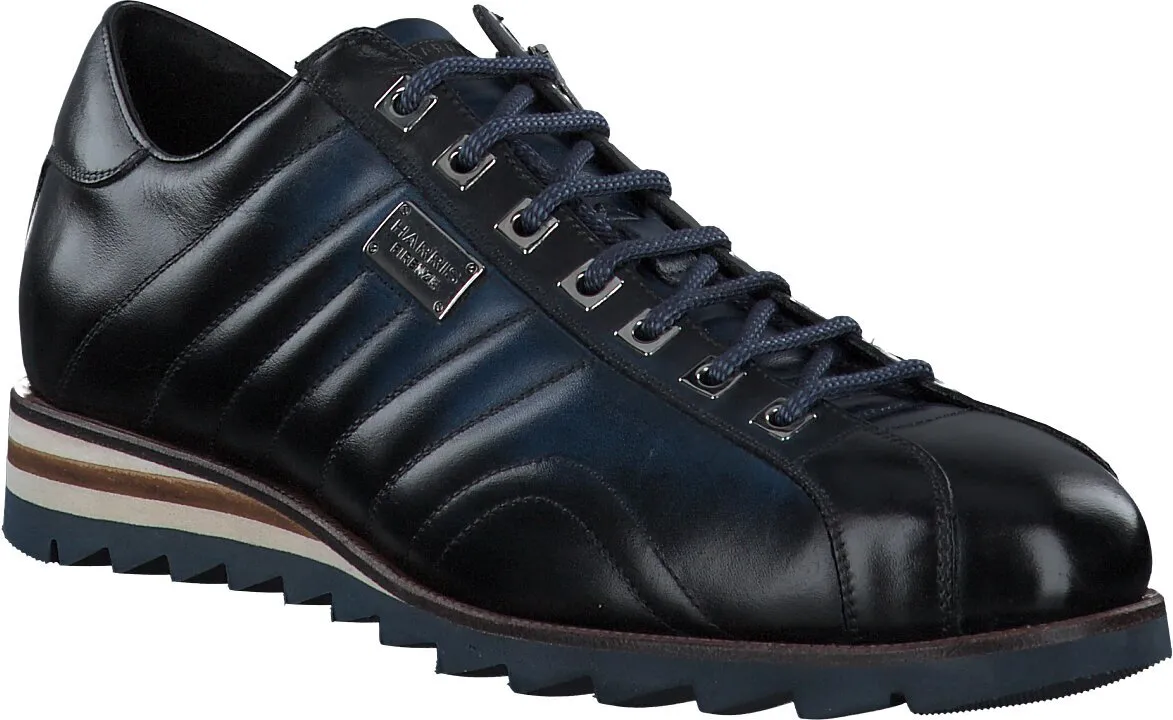 Herren-Schnürschuhe aus Leder 244101954822 (Blau)