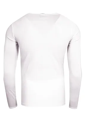 Rusty Neal Langarmshirt in Weiß